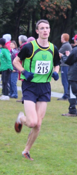 Paul Stephenson  Dublin Novice Cross Country Champion 2012